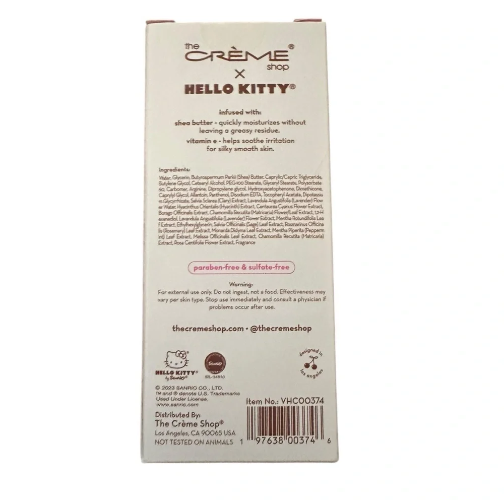 The Creme Shop xHello Kitty Moisturizing Hand Cream Chocolate Covered Strawberry